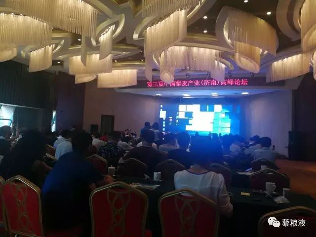 公司領(lǐng)導(dǎo)參加第三屆中國藜麥產(chǎn)業(yè)高峰論壇